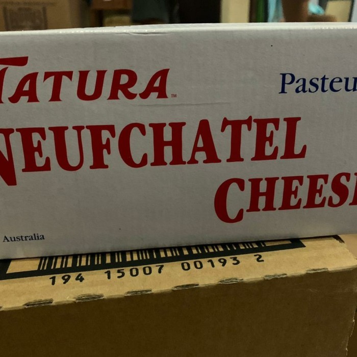 

LIMITED EDITION Cream cheese Tatura Neufchatel 2kg Kode 262