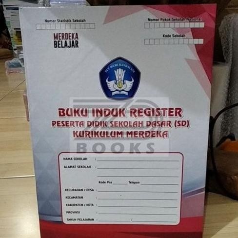 

Buku Induk Register Peserta Didik SD KURIKULUM MERDEKA untuk 50 siswa