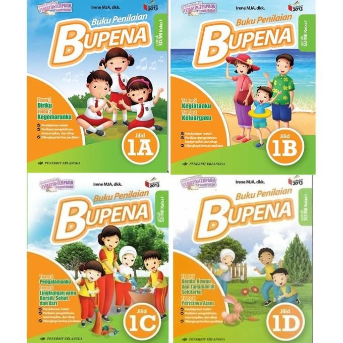 

BEST SELLER TEMATIK KELAS 1 BUPENA 1A, 1B, 1C & 1D ERLANGGA 1 A B C D