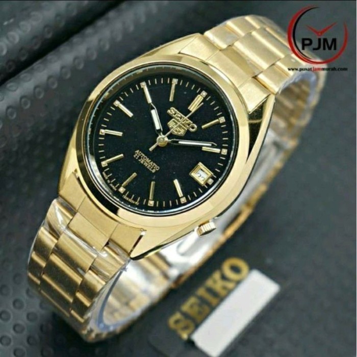 Jam Tangan Seiko 5 Automatic Otomatis 21 Jewels Pria & Wanita Rant Boom Sale