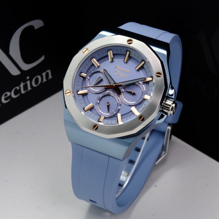 Alexandre Christie Ac 6675 / Ac6675 Blue Wanita Gratis Ongkir