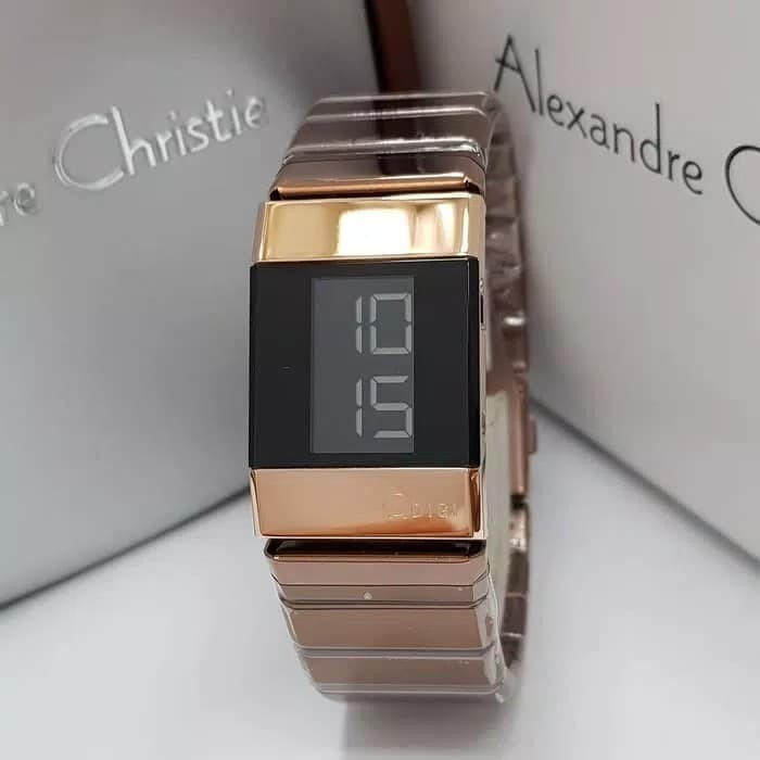 Alexandre Christie Ac9100 / Ac 9100 Bronze Jam Tangan Digital Gratis Ongkir