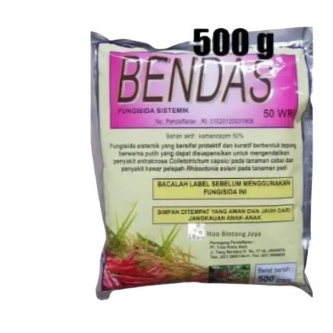 Bendas 500Gr Bendas 50Wp Fungisida Sistemik 500 Gram Bahan Aktif