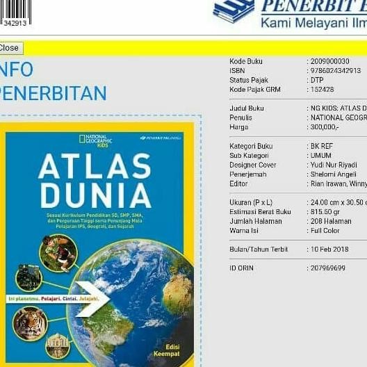 

Atlas Dunia National Geographic