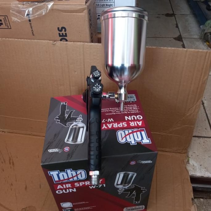 SPRAY GUN TOHO TABUNG ATAS MADE IN JAPAN W-71 ORIGINAL MURAH