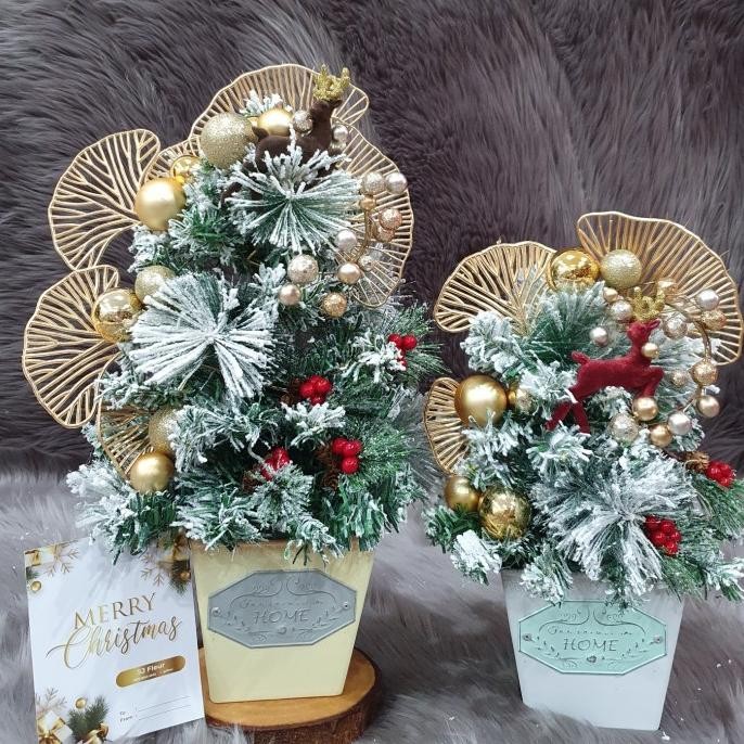 

Sale! Paket dekorasi hiasan natal christmas pohon cemara 2