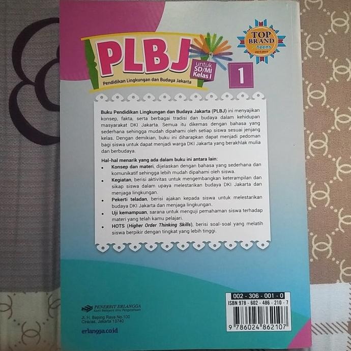 

BUKU PLBJ REVISI SD MI KELAS 1 KURIKULUM 2013 ERLANGGA