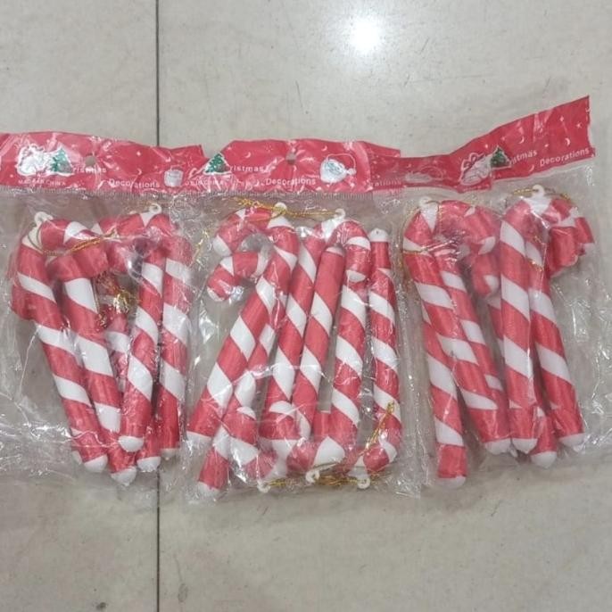

Sale! Dekorasi Natal Hiasan Aksesoris Candy Cane Palsu