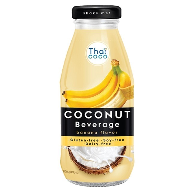 

280Ml Thai Coco Banana Coconut Numan Air Elapa Raa Piang