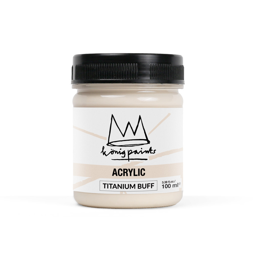 

KONIG PAINTS - 100mL TITANIUM BUFF
