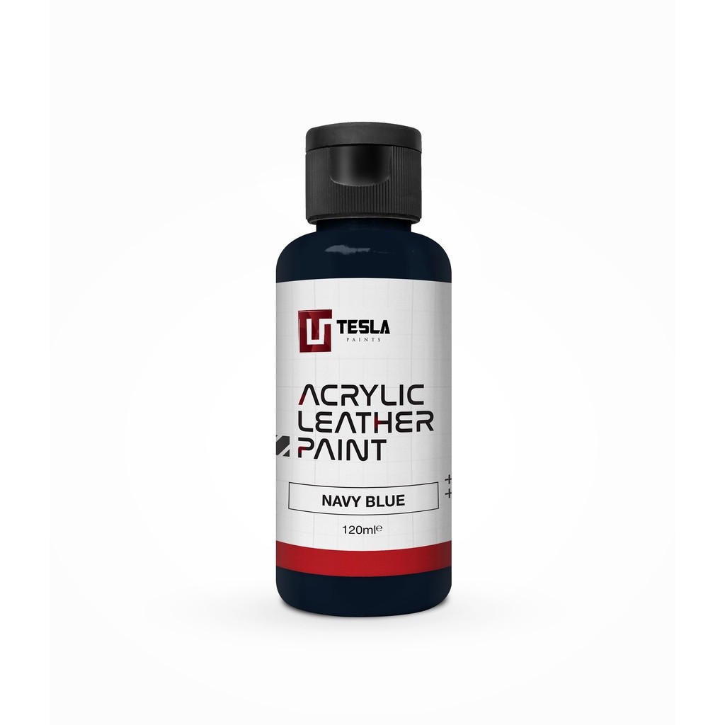 

ACRYLIC LEATHER PAINT - 120ML - NAVY BLUE