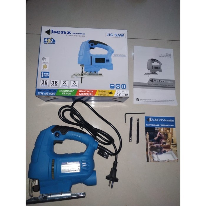Mesin Jigsaw Benz Werkz / Mesin Potong Kayu / Mesin Gergaji Kayu Benz