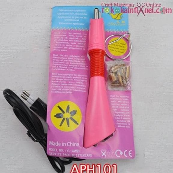 

APH101 APPLICATOR HOTFIX / ALAT PASANG KRISTAL TEMPEL SIAP KIRIM