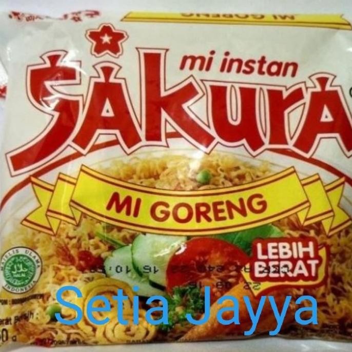 

TERBARU MIE SAKURA : MIE GORENG 1 KARTON ISI 40 BUNGKUS !!!!!