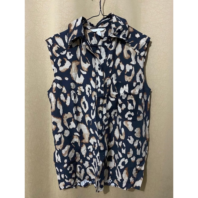 H&M Sleeveless Leopard
