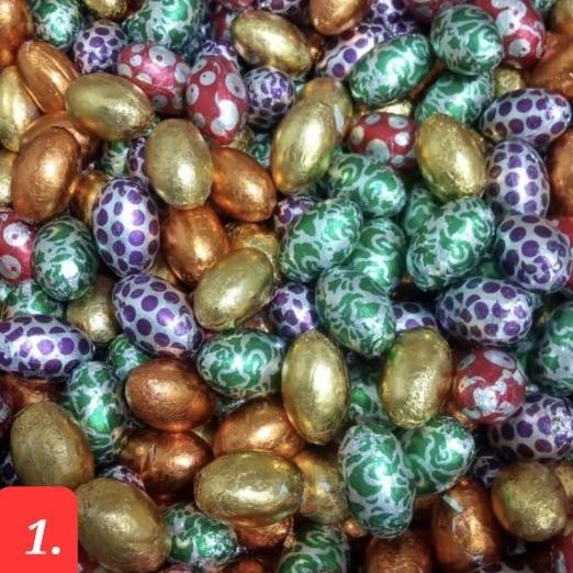 

Sale! Easter chocolate eggs permen coklat paskah