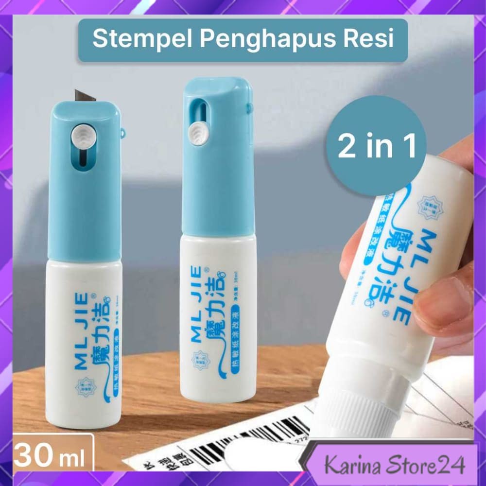 

Stempel Penghapus Resi 2In1 Cutter Pembuka Paket - Ml-2