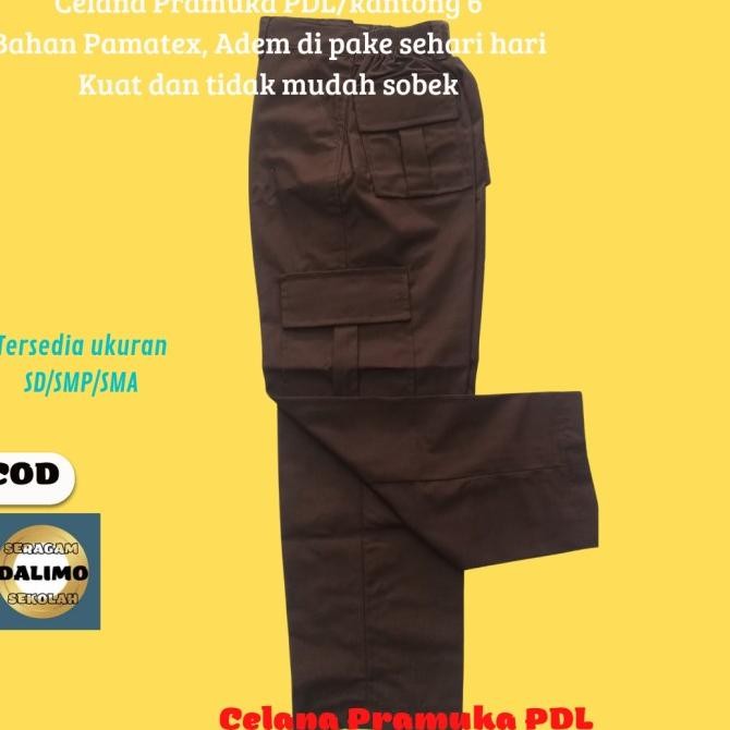Setelan Pramuka Penggalang Celana Pramuka PDL Seragam Dalimo