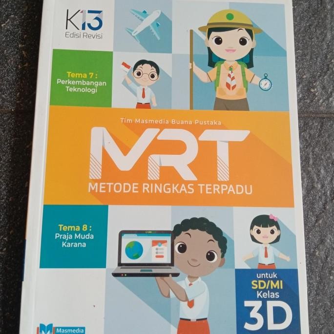 

Buku MRT 3C dan 3D untuk SD kelas 3. Buku metode Ringkas Terpadu