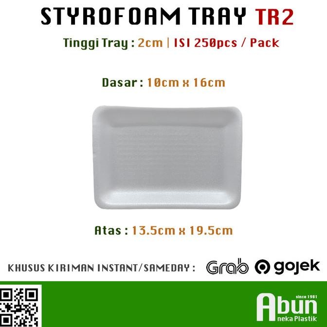 

Tray Styrofoam Tr-2 Isi 250Pcs Original Dan Terpercaya