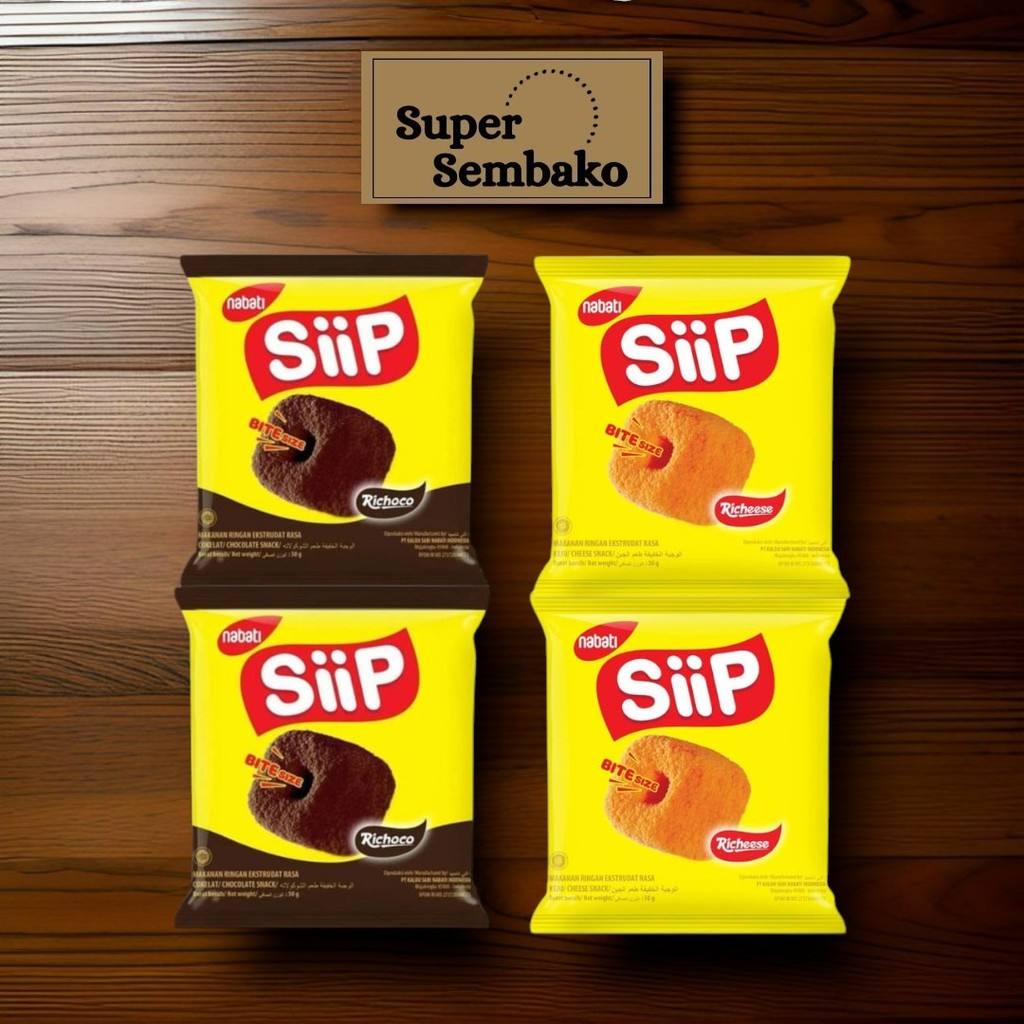 

SNACK RICHEESE NABATI SIIP SIP BITES KEJU CHEESE COKLAT 26g RENCENG ISI 5 BUNGKUS