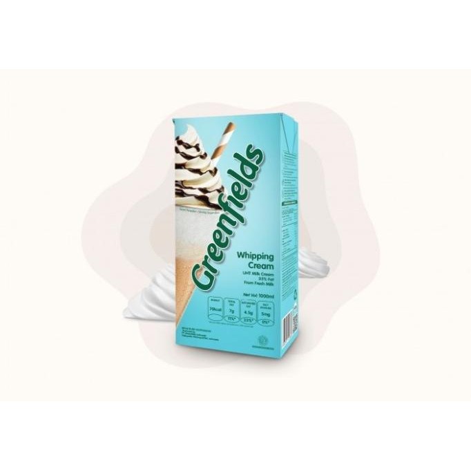 Greenfields Whipping Cream 1ltr