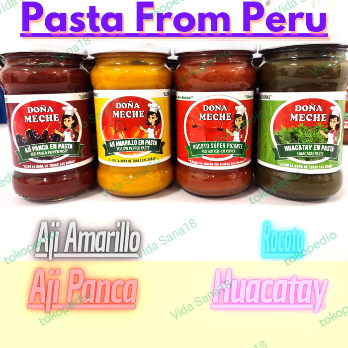 

BUMBU MASAKAN PERU, Huacatay - Aji Panca - Rocoto - Aji Amarillo -