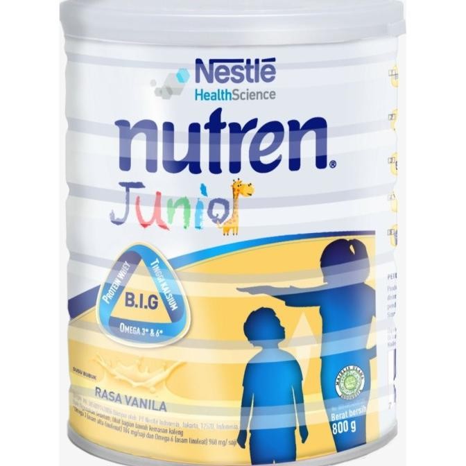 

NESTLE NUTREN JUNIOR VANILLA MILK 800 GR