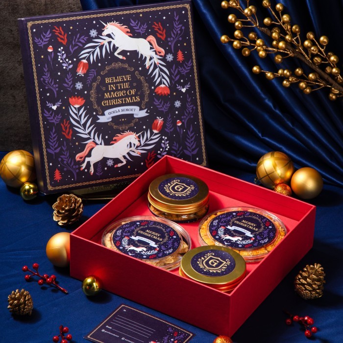 

Christmas Hampers Premium Gift GOELA SEMOET Paket Parcel Cookies Natal