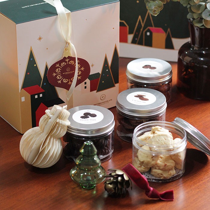 

Cookie Gift Set (4 Boxes) Betterchocolatethannever