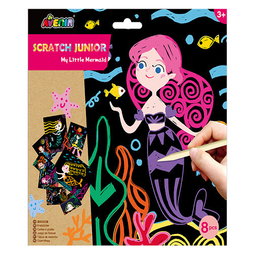 

AVENIR 1677 SCRATCH ART - LITTLE MERMAID