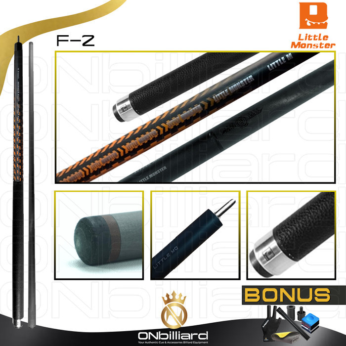 Little Monster F Series Carbon Cue Stick Play Stik Billiard Biliar