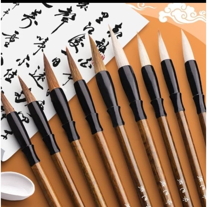 

CHINESE CALLIGRAPHY Maobi Bulu Serigala dan Bulu Kambing