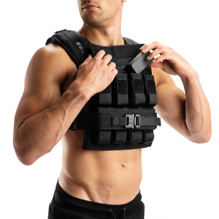 Adjustable Weight Vest Rompi Olahraga Beban Pemberat Badan Bending Crosssfit Fitness Gym Hypertrophy