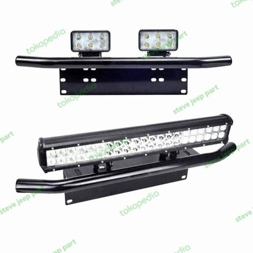 Best Quality Breket Lampu Tembak/Dudukan Lampu Tembak Sorot Di Plat Nomor Mobil