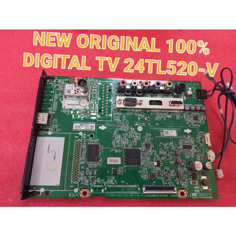 mb - mainboard - mobo - tv led Lg digital - MB LG 24TL520V - 24TL520-V