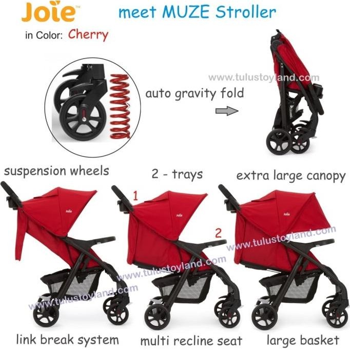 Joie Muze Travel System Stroller dan Car Seat Bayi