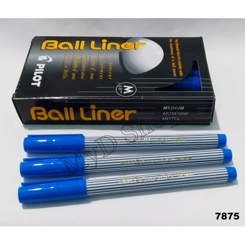 

pulpen balliner pilot warna biru