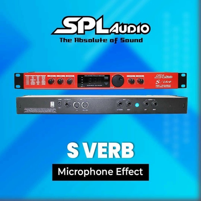 Efek Vokal Spl Audio Original Spl Audio Verb Bukan Alesis Zoom
