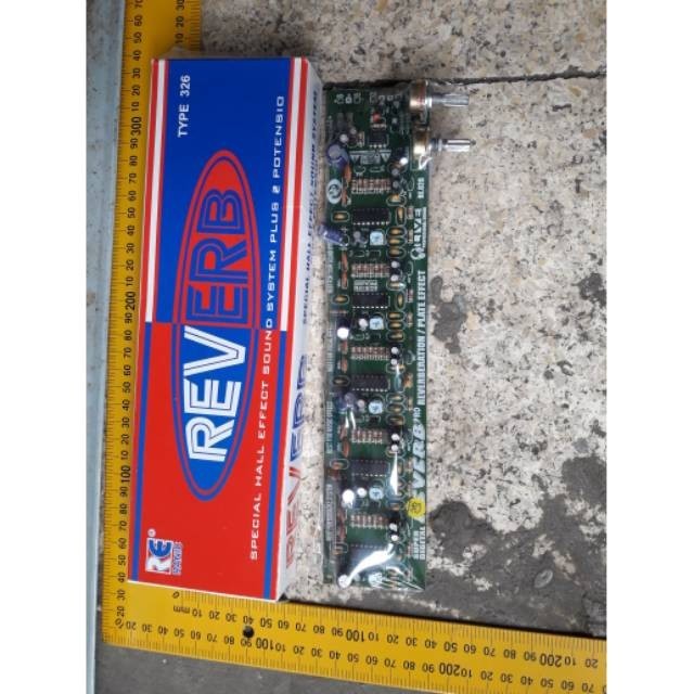 Ready Echo Reverb 2 Potensio Efek Vokal Rakitan Sound System Audio