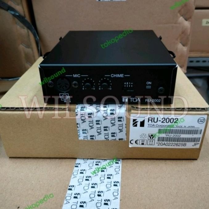 AMPLIFIER CONTROL UNIT TOA RU2002 RU 2002 ORIGINAL