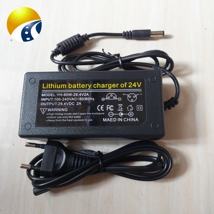 SGA3 CHARGER 7S 29.4V 2A 24V LITHIUM SCOOTER SEPEDA LISTRIK ELT