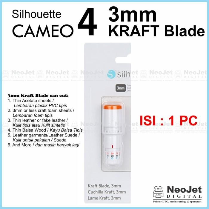 

Pisau Cameo 4 Craft Blade 3Mm Original Mesin Cutting Silhouette Cameo