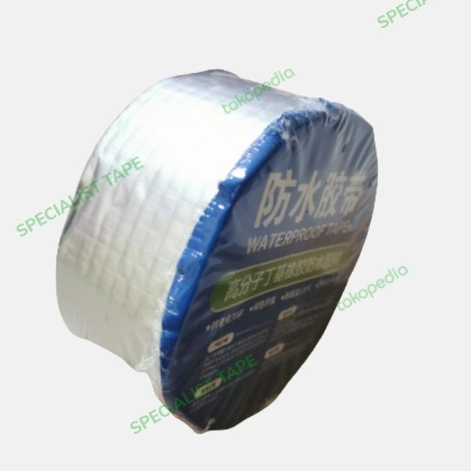 Lakban Anti Bocor Aluminium Foil Waterproof Penambal Lem Talang/Atap Stok Terbatas
