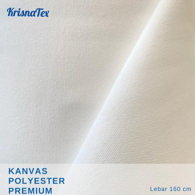 Ready Kain Kanvas Polyester Premium Meteran - Bahan Sublim Meter