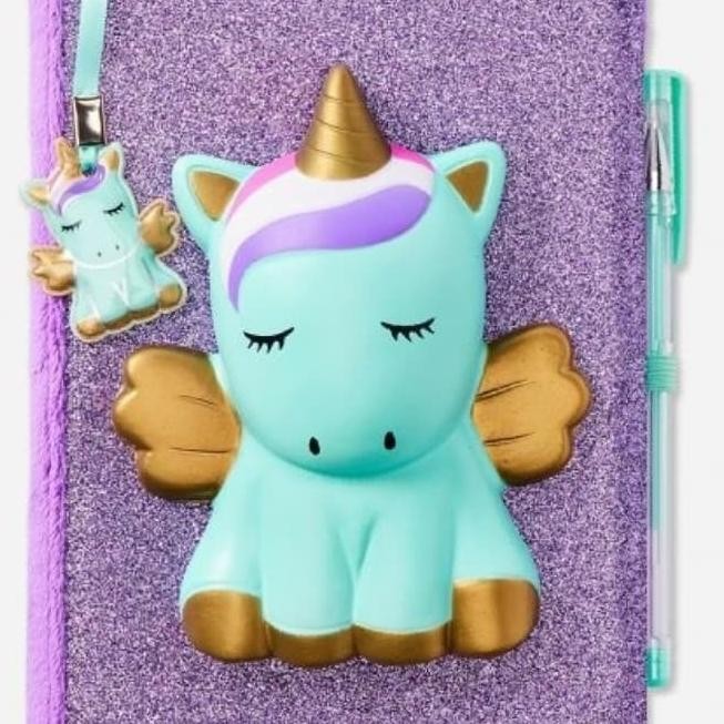 

Buku Diari Diary Justice Original Journal Unicorn Squishy