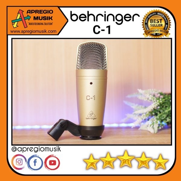 Mic Condensor Behringer C1 19F3B2024 Accessories