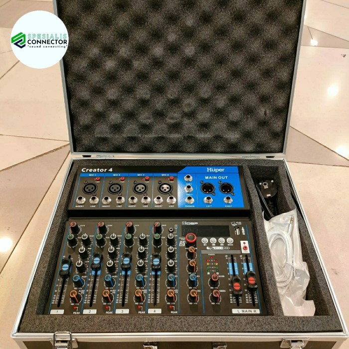 Mixer 4Ch Audio Huper Creator 4 Original