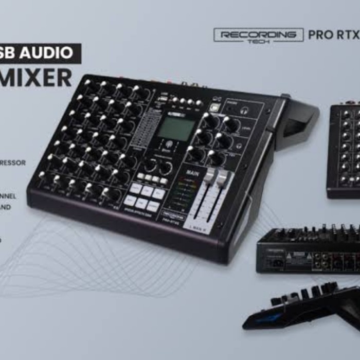 Audio Mixer Recording Teach Rtx 6 Pro Mixer Audio Interface