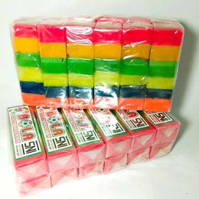 

Lilin Mainan Kecil Bola / Plastisin Kecil Bola Per Pack